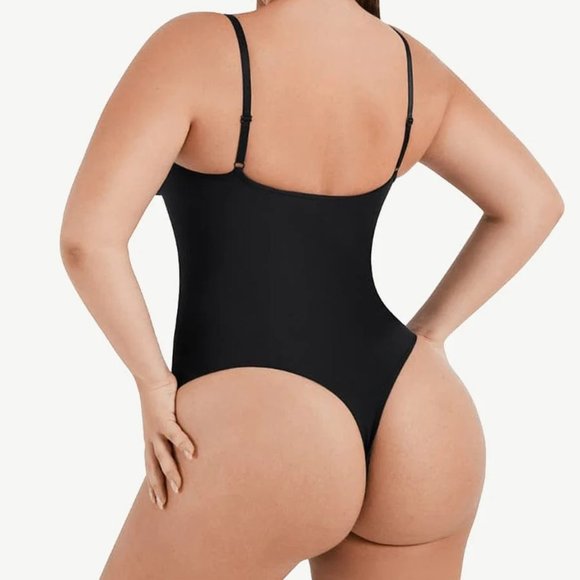 Seamless Sculpt Covered Bust and Back Thong Bodyshaper - Picture 4 of 10